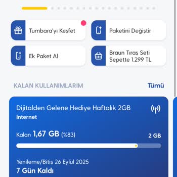 Sosyal Medya İnternetim Hiç Kullanılmadan Normal İnternetim Tükendi Ek Ücret Yansıtıldı