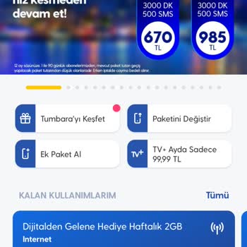 Sosyal Medya İnternetim Hiç Kullanılmadan Normal İnternetim Tükendi Ek Ücret Yansıtıldı