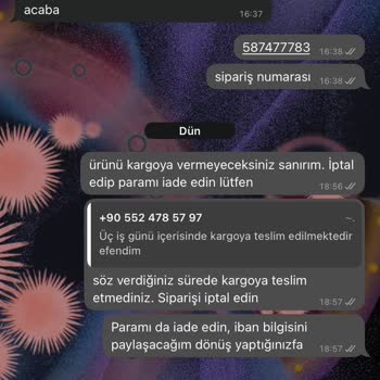 Ürünüm Kargoya Verilmedi, İade Talebim De Karşılanmıyor