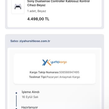 Yurtiçi Kargo Yanlış Şubeye Yönlendirilen Değerli Kargomun Akıbeti