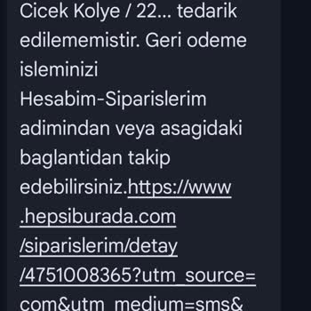 Siparişim Hatalı Barkod Nedeniyle İptal Edildi, Mağduriyet Yaşadım