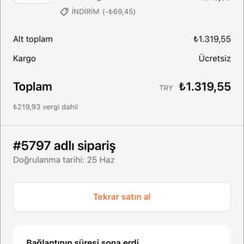 Tyeso Siparişim Teslim Edilmedi, İletişim Yok, Paramı Geri İstiyorum