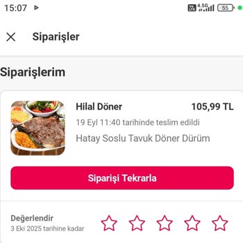 Yemeksepeti Teslim Edilmeyen Siparişe Para İadesi Yapılmadı