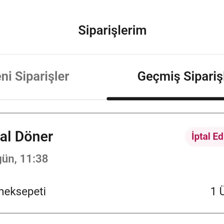 Yemeksepeti Teslim Edilmeyen Siparişe Para İadesi Yapılmadı