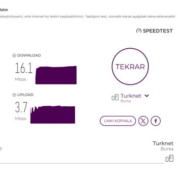 Vaadedilen İnternet Hızı Sağlanmıyor, Bağlantı Kopmaları Yaşıyorum