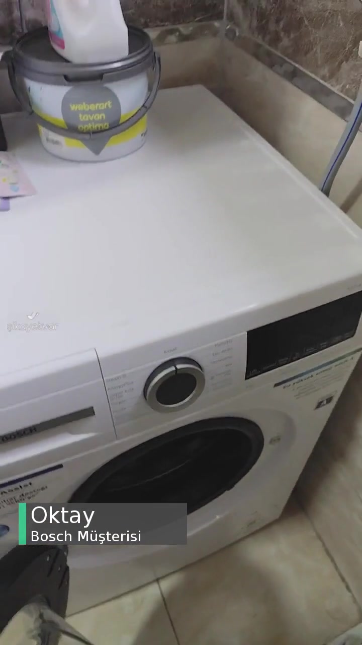 Bosch Marka Çamaşır Makinesi Memnuniyetsizliği videonun kapak resmi