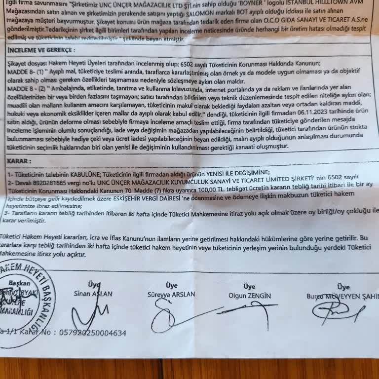 Boyner Garanti Sürecinde Stok Ve İade Sorunu: Müşteri Hakları Zedeleniyor