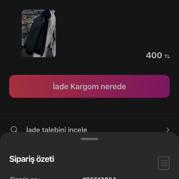 Gardrops'tan Aldığım Ürün Beklentimi Karşılamadı, İade Ve Para İadesi Sürecinde Mağdur Oldum