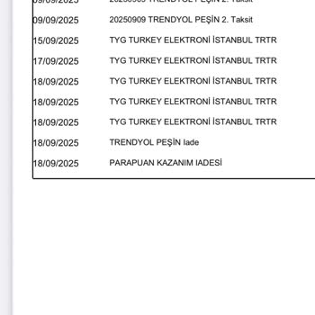 Sipariş Oluşmadan 31.328₺ Kartımdan Çekildi, İade Yapılmıyor