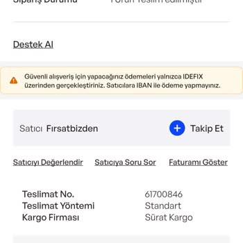 Yanlış Ürün Gönderildi, İade Süreci Mağduriyet Yaratıyor