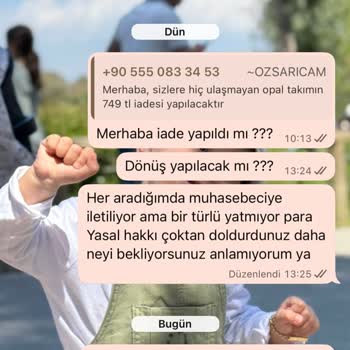 İptal Edilen Siparişin İadesi 21 İş Günü Geçmesine Rağmen Yapılmadı