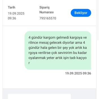 Siparişim Kayıp Butikten Ve Kargodan Yanıt Alamıyorum