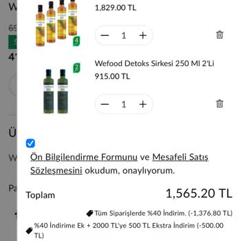 Wefood İnternet Sitesinden Alınan Sipariş 21 Gündür Teslim Edilmedi, Çözüm Sunulmuyor