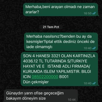 Yanlış Bilgilendirme Ve Oyalama Sonucu Mağduriyet: Poliçe İptalinde 300 Dolar Kaybı