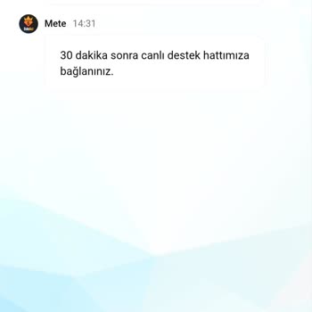 Yatırdığım Para Hesabıma Geçmedi İlgisiz Destek Mağduriyet Yaşadım