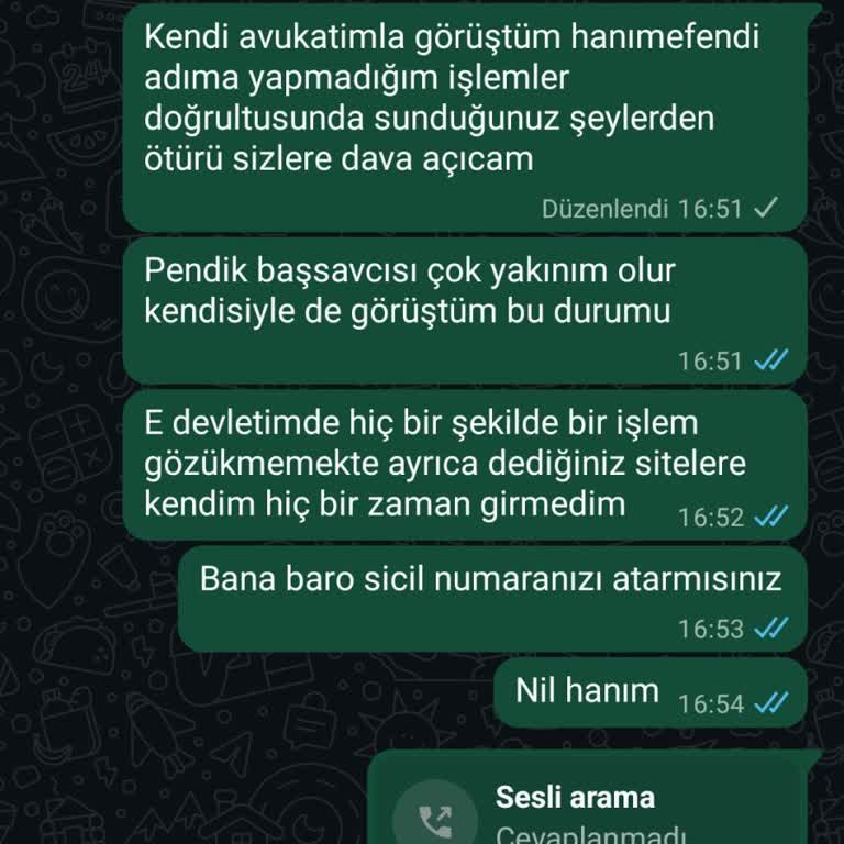 Hukuk Bürosu Adıyla Gönderilen Şüpheli Mesaj Ve Tehditler