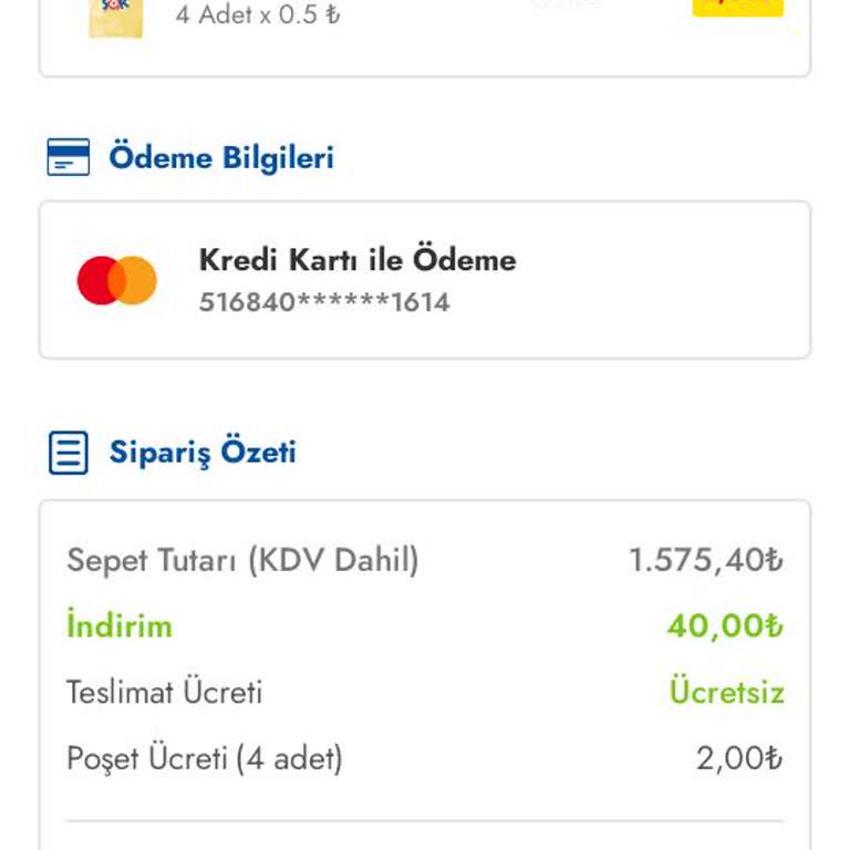 Siparişin Teslimat Saatine Kısa Süre Kala İptal Edilmesi Ve İade Sorunu
