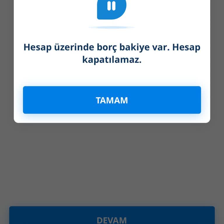 Hesabımda Hatalı Borç Bakiyesi Ve Çözüm Sunulmaması