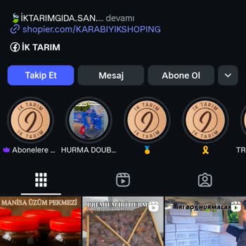 Natural Market (Instagram: İk_tarim) İade Kabul Etmediler