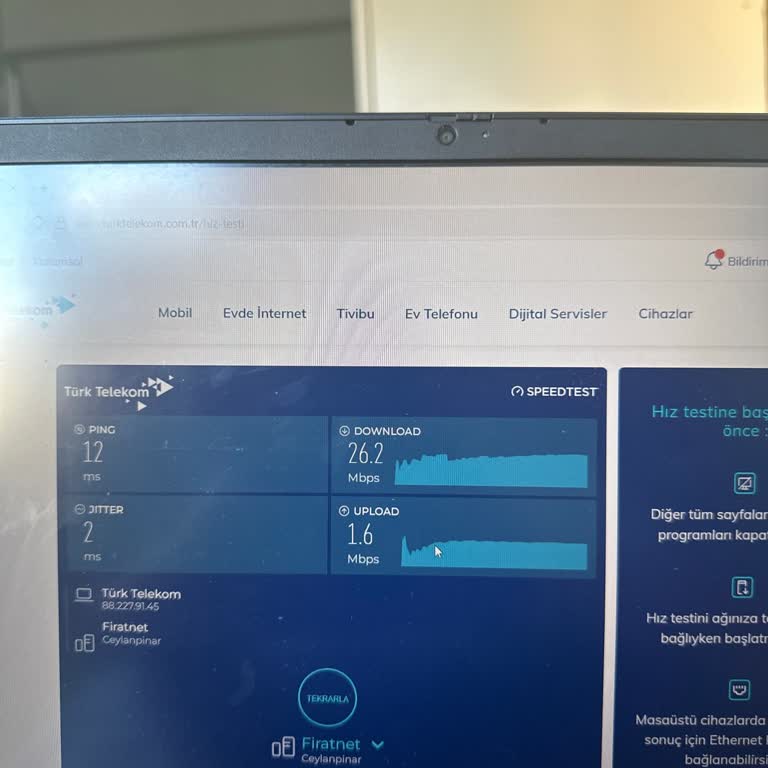 Fiber Altyapı Aktif Edilmiyor, İnternet Hızı Düşük