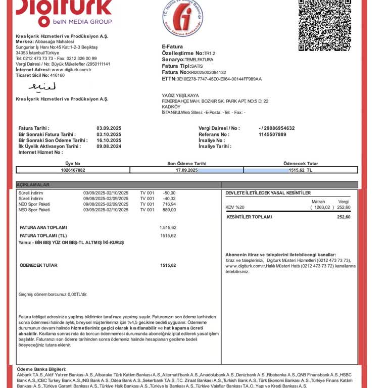 Spor Paketi Fiyatı Anlaşmaya Rağmen Yükseltildi Ve Fazla Fatura Kesildi