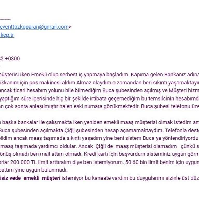 Şube Seçiminde Ve İletişimde Yaşanan Sorunlar Nedeniyle Mağduriyet