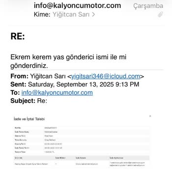 İade Sürecindeki Gecikme Ve İlgisizlik Nedeniyle Mağduriyet Yaşıyorum