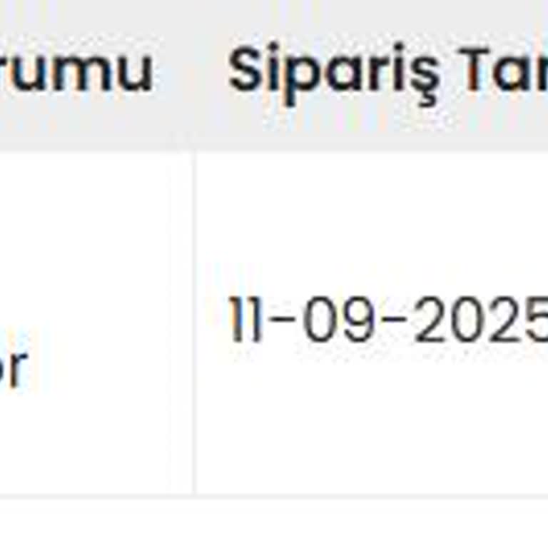 Günlerdir Hazırlanıyor Olan Siparişim Hala Kargoya Verilmedi
