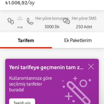 Taahhüt Sonrası Paket Ücretinin Fahiş Oranda Artması