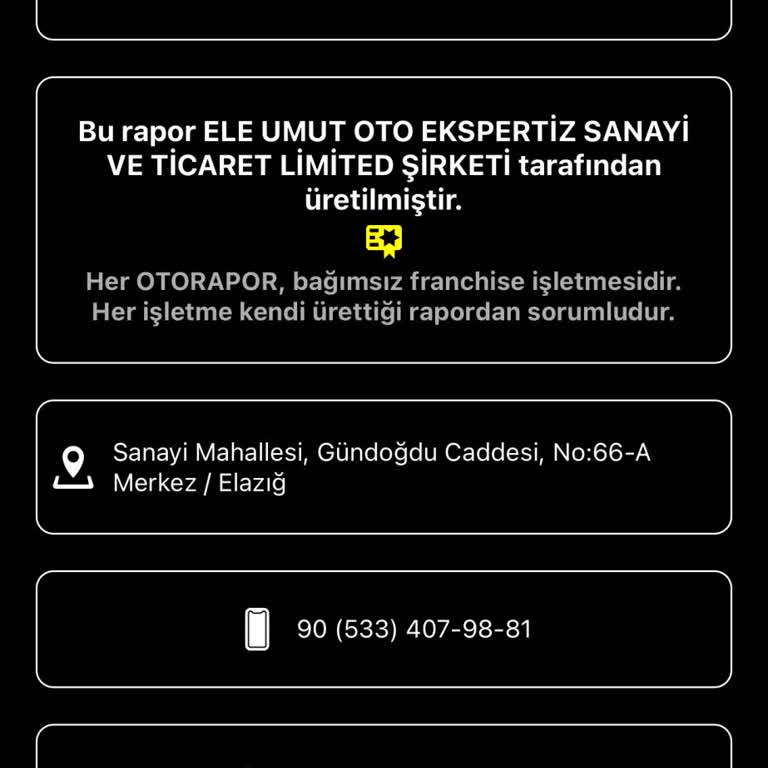 Ekspertiz Raporu Yanlış Çıktı Motor Arızasını Gizledi