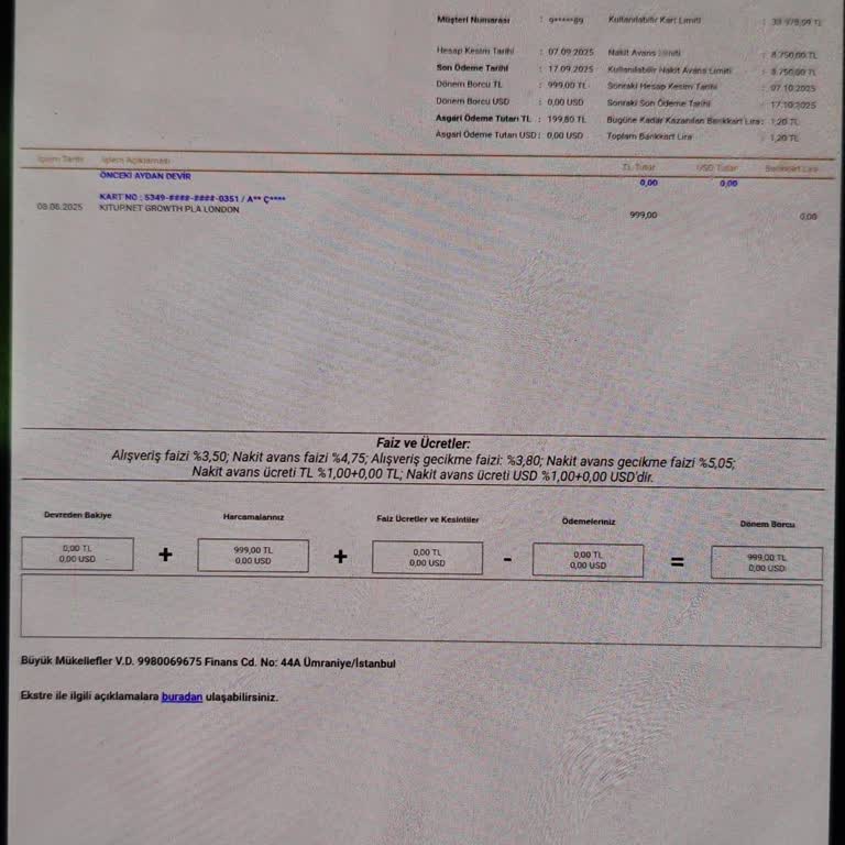 İptal Edilen Üyelikten İzinsiz Para Çekimi Ve Müşteri Hizmetlerine Ulaşılamaması