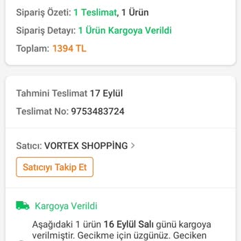 Siparişim Kayboldu Para İadesi Yapılmadı Mağdur Edildim