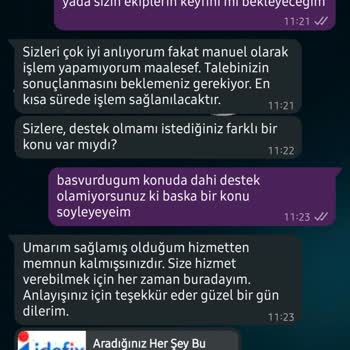 Sipariş Gönderilmedi, İade Ve Fatura Sorunu Yaşıyorum