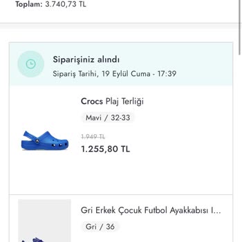 Stokta Görünen Ürünler Teslim Edilmeden Siparişim İptal Edildi