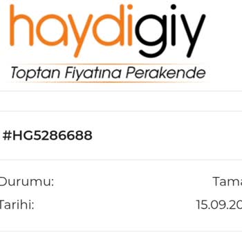 Haydigiy Defolu Ve Yanlış Bilgili Ürün Teslimatı Güvenimi Sarsıyor