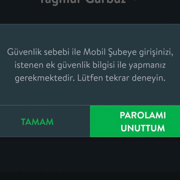 CepteTeb Uygulamasına Girişte Güvenlik Hatası Ve Müşteri Hizmetlerine Ulaşamama