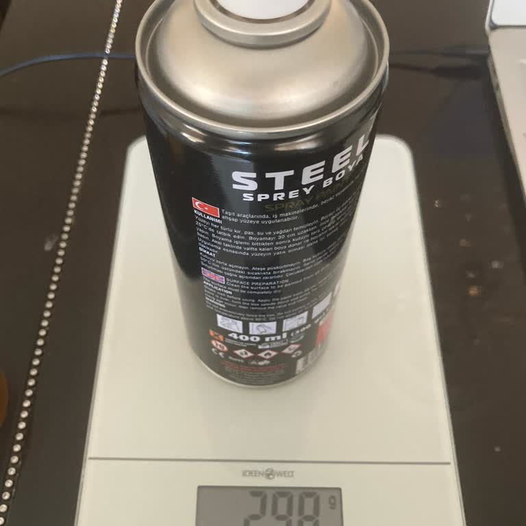 Steel Kimya Ve Kozmetik Sprey Boyada Gramajda Yaşanan Eksiklik
