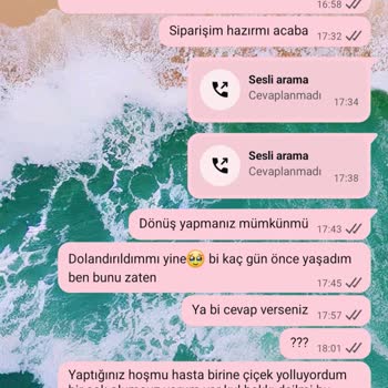 Sipariş Teslim Edilmedi İletişim Kurulamadı Mağduriyet Yaşadım