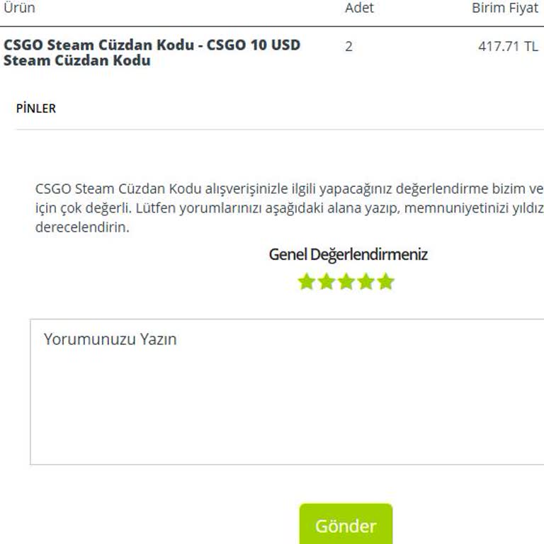 Satın Aldığım Kodlar Eksik Teslim Edildi Muhatap Bulamıyorum