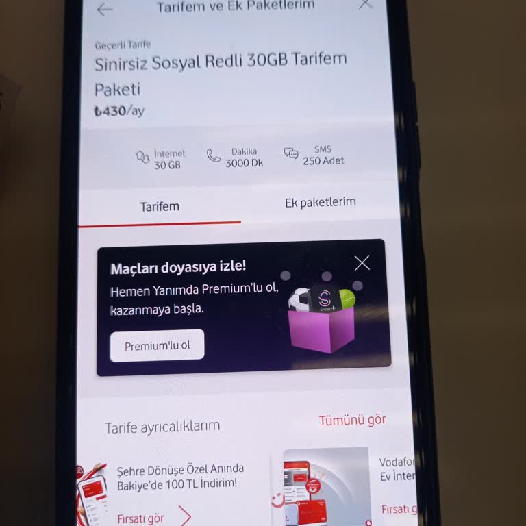 Paket Değişikliği Talebime Destek Verilmiyor, Fiyat Farkı Mağduriyeti Yaşıyorum