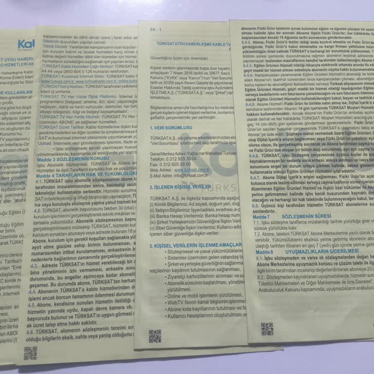 TÜRKSAT Aboneliği Bağlantı Ve İptal Sürecinde Yaşanan Mağduriyet