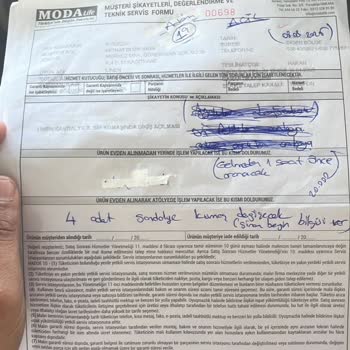 Modalife Masa Sandalye Takımında Bitmeyen Sorunlar Ve Çözümsüzlük