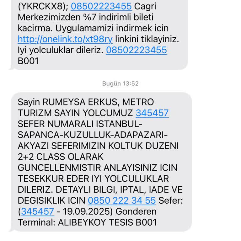 Metro Turizm'de Bilgilendirme Eksikliği Ve Gecikmeli Sefer Mağduriyeti