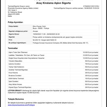 Kapora Bilgisi Verilmeden Araç Teslim Edilmedi, Ücret İadesi Yapılmıyor