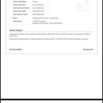 Kapora Bilgisi Verilmeden Araç Teslim Edilmedi, Ücret İadesi Yapılmıyor