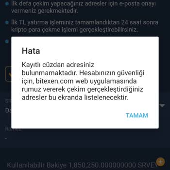 Bitexen Ve Open Survey'de Eksik Bakiye Ve Para Çekme Sorunları