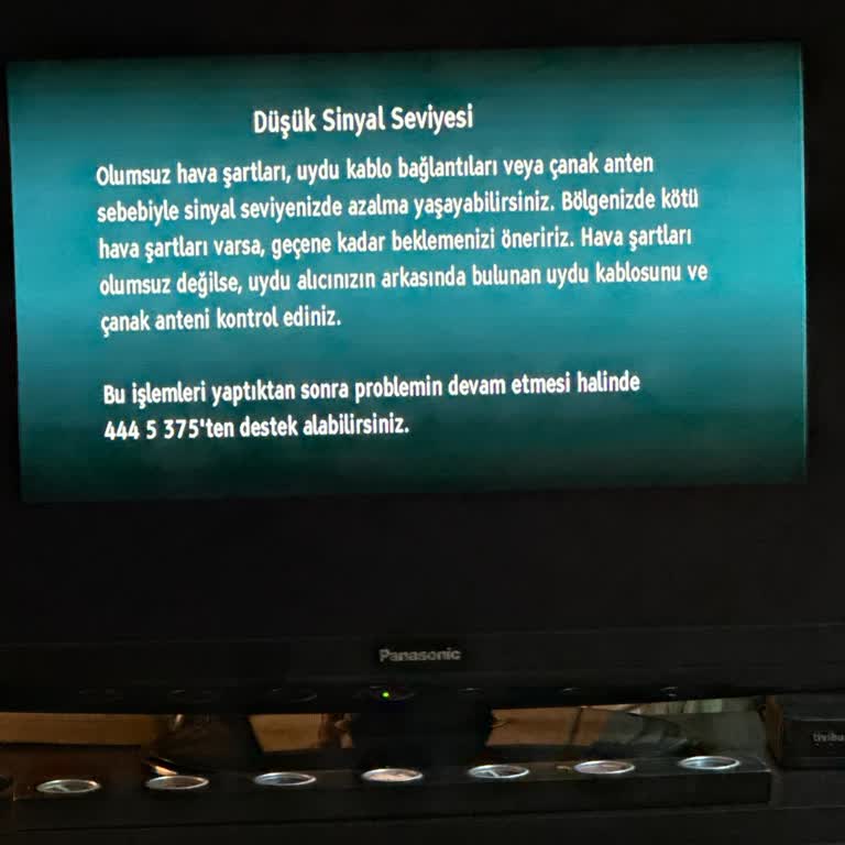 Tivibu Ev Hizmetinde Sürekli Sinyal Sorunu Ve Geç Servis Randevusu