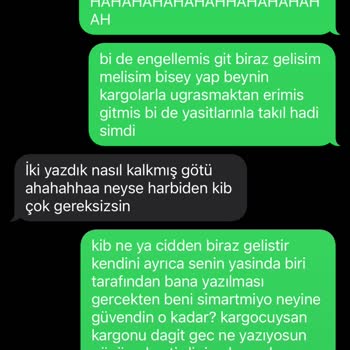 Teslimat Sonrası Kuryeden Rahatsız Edici Ve Tehditkar Mesajlar Aldım