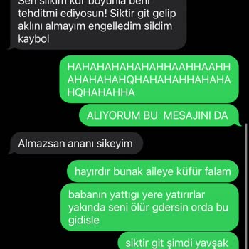 Teslimat Sonrası Kuryeden Rahatsız Edici Ve Tehditkar Mesajlar Aldım