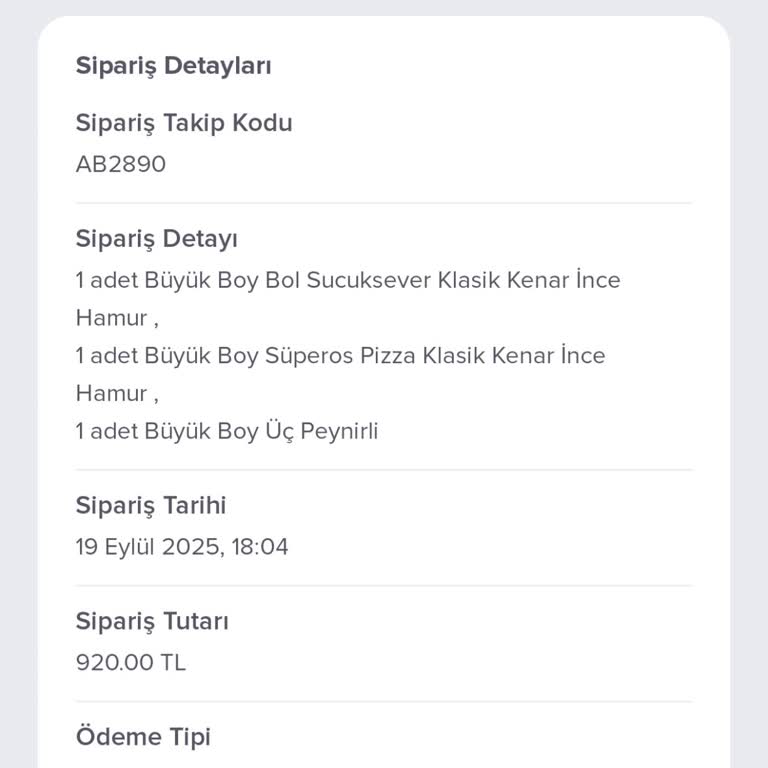 Yetersiz Malzemeli Pizzalar Ve Yüksek Fiyat: Ücret İadesi Veya Ürün Değişimi Talebim